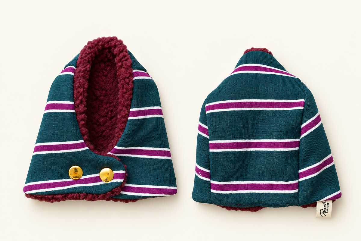 Green Striped Snood