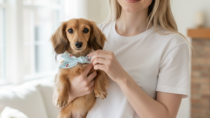 Gingham Cherry Neckerchief