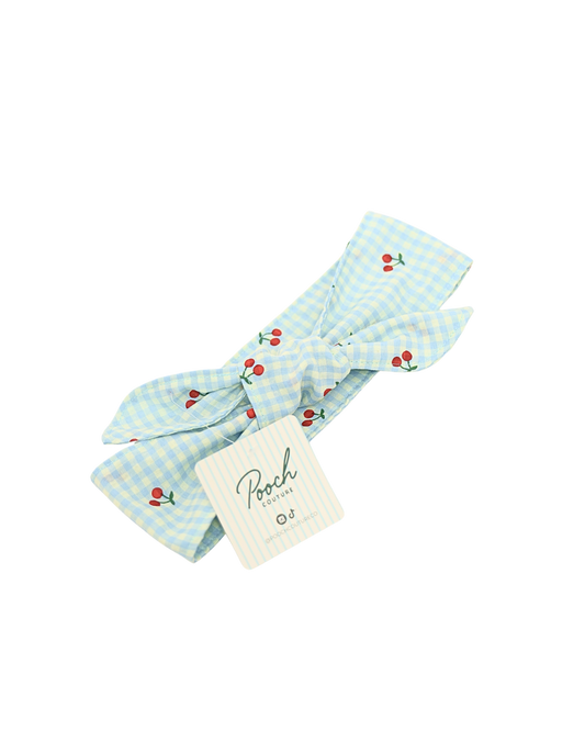 Gingham Cherry Neckerchief