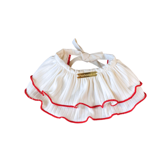 Ivory Contrast Skirt