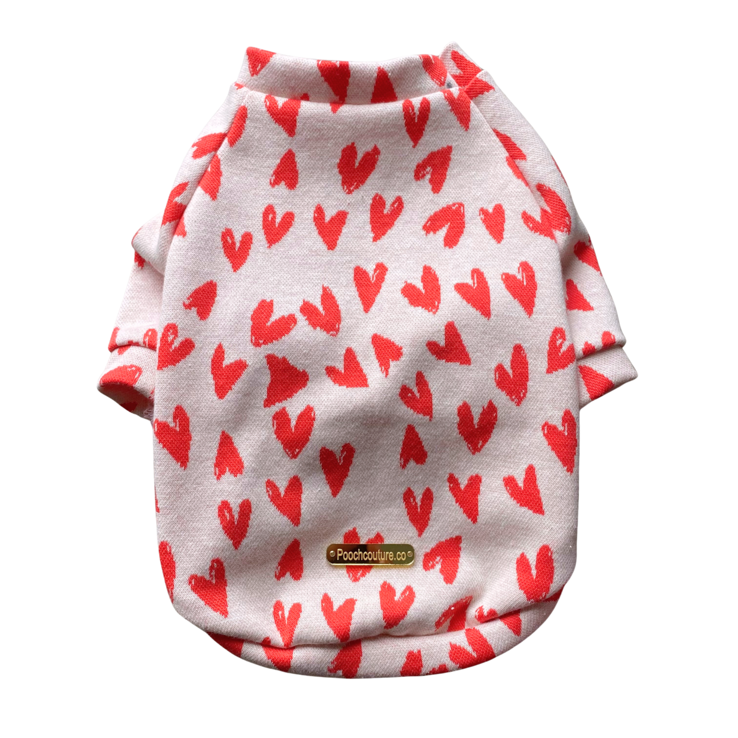 Red Hearts Cotton Raglan